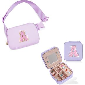 هدايا تقدير المعلم، هدايا المعلم للنساء، هدايا المعلم في نهاية العام، أفكار هدايا شكر للمعلم من الطلاب - حقيبة حزام فاني وحقيبة مجوهرات للسفر صندوق مجوهرات صغير in Kuwait