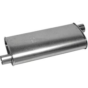 Walker SoundFX 18255 Direct Fit Exhaust Muffler 2.5" Inlet (ID) 2.25" Outlet (ID) for Chevrolet C1500