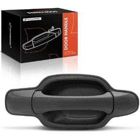 A-Premium Front Passenger Side Exterior Door Handle with Keyhole Compatible with Chevrolet Colorado & GMC Canyon, 2004-2012, Textured Black, Replace# 9595082