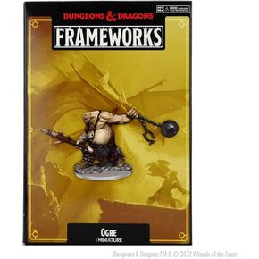 WizKids D&D Frameworks: Ogre - Unpainted and Unassembled