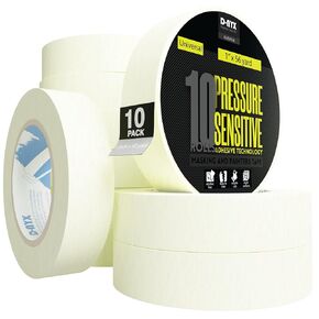 2 PACK MASKING TAPE 2 inch x 56 Yds Artist & Painters Tapes for Wall Art Renovation Automotive Refinish Drafting Art Watercolor 2 DIY Painting Canvas Framing School Stationery Home Office Labeling