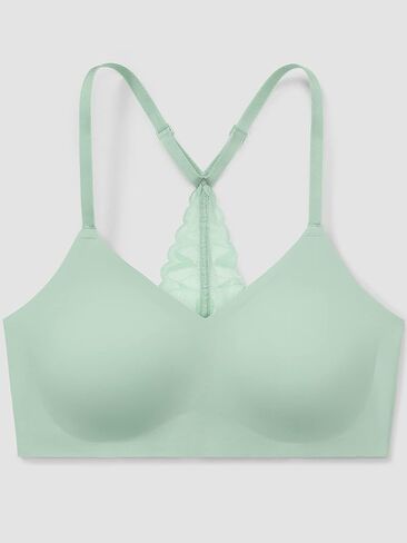 حمالة صدر نسائية من True & Co ذات ظهر متقاطع وحزام قابل للتعديل in Kuwait