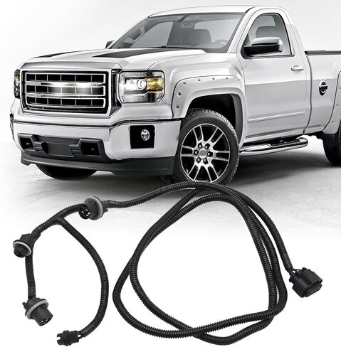 22869171 Passenger Right Side Tail Lamp Wiring Harness, Replacement for GMC Sierra 1500 Base/SLE/SLT 2014-2015, 2500 HD Base/SLE/SLT 2015, 3500 HD Base/SLE/SLT 2015 in Saudi Arabia