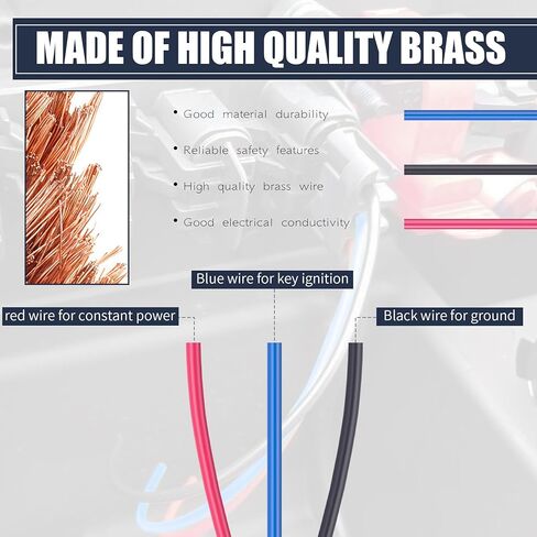 12Awg Pulse Plug Connector Pulse Bar Pigtail Connector Compatible with 2018 2019 2020 2021 Polaris Ranger XP 1000 RZR RS1 Pro General 1000 Pulse Plugs Bar Wire Harness (6 pcs) in Saudi Arabia