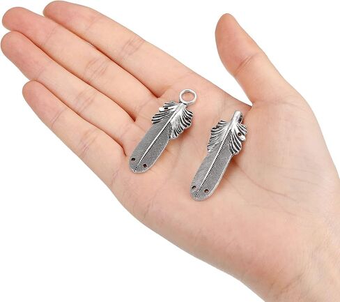 uxcell Cloak Clasp, Feather Vintage Cape Clasps Sew on Hooks and Eyes Sweater Shawl Cardigan Collar in Saudi Arabia