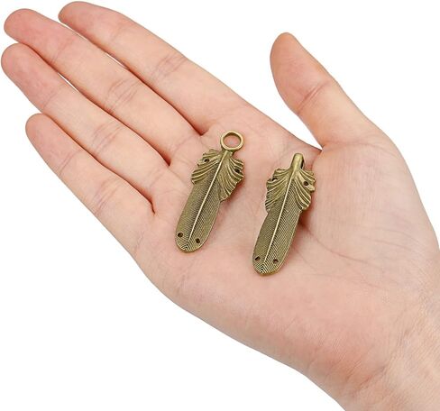 uxcell Cloak Clasp, Feather Vintage Cape Clasps Sew on Hooks and Eyes Sweater Shawl Cardigan Collar in Saudi Arabia