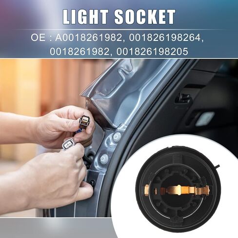 Turn Signal Light Bulb Socket Holder No.A0018261982 for Mercedes-Benz ML320 04-07 for Mercedes Benz ML300 05-10 ML350 00-08 ML500 04-07 in Saudi Arabia