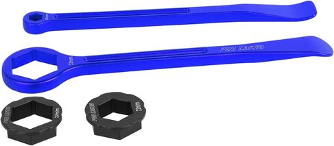 PRO CAKEN 10MM/0.39'' 13MM/0.51'' 22MM/0.87'' 27MM/1.06'' 32MM/1.26''Tire Iron Lever Tool Spoon Motorcycle Tire Change Kit Wrench Set Bead Buddy Kit Tire Repair Tool for European Bike XC SX XC EXCF in Kuwait