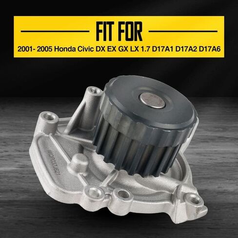 KAC New Engine Timing Belt Kit w/Water Pump Fits Civic DX EX GX LX 1.7 2001-2005 OEM# T312, T43175, 41115, 14400-PMM-A02, 14400-PLM-004, 14400-PMM-A01, TB312, 95312, 95312FN, B312, SB312, 40312 in Saudi Arabia
