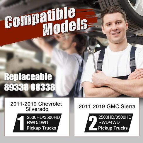 57338 Air Suspension Spring Kit，Fit for 2011-2019 Chevrolet Silverado 2500HD/3500HD and GMC Sierra 2500HD 3500HD,Air Assist Spring Kit ，Level Your Vehicle When Towing or Hauling a Heavy Load in Kuwait