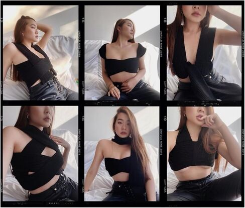 JUMISEE Women's Sexy Wrap Around Strappy Crop Top Knit Multi Wear Sweater Tank Tops Sleeveless Bandage Vest in Kuwait