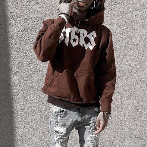 Amiblvowa Y2K Hoodie Men Women Spider Letter Graphic Hoodies Vintage Aesthetic Grunge Sweatshirt Pullover Harajuku Jacket in Saudi Arabia