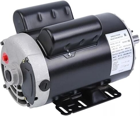 ATO 1 hp (0.75 kW) Air Compressor Motor, 115/ 230V, 5/8" Shaft Low Noise Air Compressor Electric Motor CW/CCW Rotation,for Air Compressor General Equipment in Kuwait