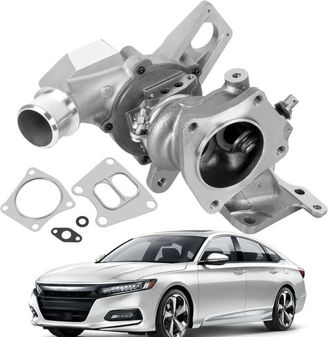 شاحن توربيني متوافق مع Honda Accord 6A0-F4-T/C 2018 2019 2020 2021 2022 2023، EX/LX/SE/Sport/Touring، مجموعة شاحن توربيني صغير 1.5L L4، استبدال 000204-0044,180810528E in Kuwait