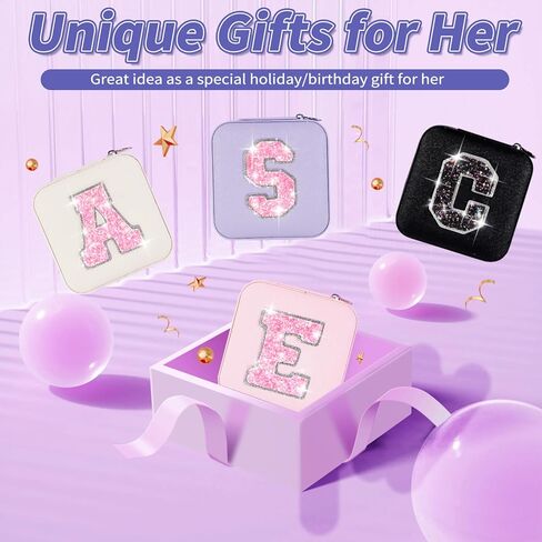 هدايا تقدير المعلم، هدايا المعلم للنساء، هدايا المعلم في نهاية العام، أفكار هدايا شكر للمعلم من الطلاب - حقيبة حزام فاني وحقيبة مجوهرات للسفر صندوق مجوهرات صغير in Kuwait