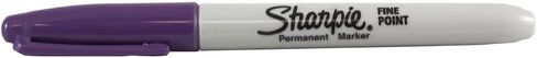 JAM Paper Sharpie Fine Point Marker - Berry - Sold Individually in Saudi Arabia