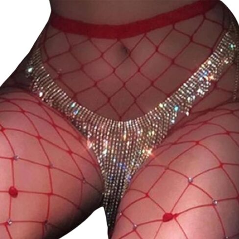 كامل حجر الراين شرابة البطن سلسلة ثونغ مجوهرات للنساء كريستال الخصر سلسلة G سلسلة مجوهرات للجسم مثير متعدد الطبقات حجر الراين الخصر الجسم سلسلة in Saudi Arabia