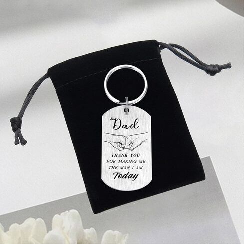 Alotozo Wedding Day Keychain - Bridal Shower Gifts for Bride Groom Groomsmen Bridesmaid Maid of Honor Father in Kuwait