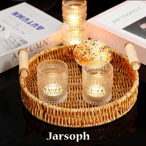 Tea Lights Candle Holder Set of 24, Clear Glass Votive Candle Holders for Table Centerpiece, Wedding Party, Christmas, Home Decor in Saudi Arabia
