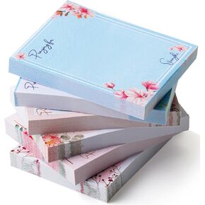 Mr. Pen- Sticky Notes, 1.5"x 2", 6 Pads, 60 Sheets, Small Floral Sticky Notes, Mini Sticky Notes, Sticky Notes Small, Sticky Note Pads, Colored Sticky Notes, Bulk Sticky Notes, Mr Pen Sticky Notes