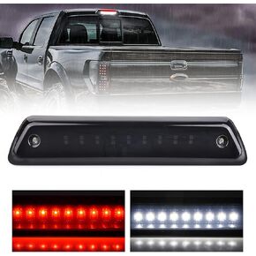 MICTUNING LED ضوء الفرامل الثالث / الضوء العكسي متوافق مع 2009-2014 F150، مصباح الشحن الخلفي مصباح توقف عالي - دخان in Kuwait