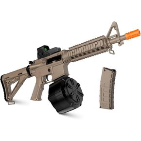 Gel Blaster M4A1 Toys with High-Speed Automatic FPS 280,Outdoor Games and Backyard Fun for Ages 14 Years Old and up and Adults Halloween Christmas,Sandy