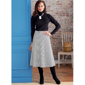 Butterick Misses' Sash and Skirt Sewing Pattern Kit, Code B6866, Sizes 16-18-20-22-24, Multicolor