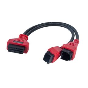 AutoKeyMax Bypass Cable Adaptor for Chr-ysler Dodge Jeep 12+8 Programming Cable Connector Fit for Autel Xhorse and Other Programmer