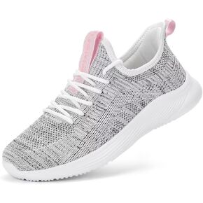 Lamincoa Womens Walking Shoes Slip On Lightweight Memory Foam Cheer Sneakers for Tennis Gym Running Workout Yoga