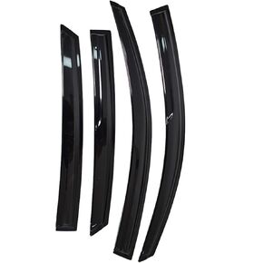 Window Visors Shade Sun Rain Wind Guards Deflectors Cover Acrylic Outside Replacement for Civic Sedan 2016-2020