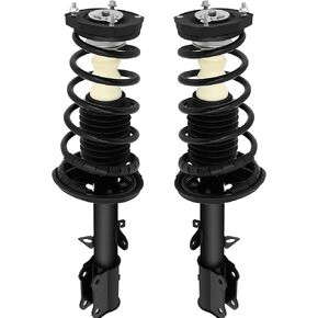 Rear Complete Struts & Coil Spring Assembly Compatible for Toyota for Corolla 1993-2002 for Geo Prizm 1993-1997 1998-2002 for Chevrolet Prizm, Set of 2 Shocks & Struts Replace 171953 171954