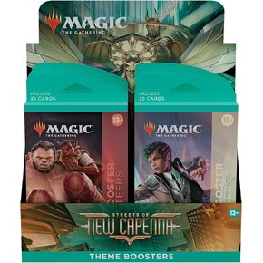 Magic The Gathering Wizards of The Coast Streets of New Capenna Theme Booster Display (10) English
