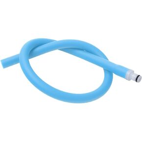 LeLuv Clear Hose and 1/4 inch Barbed Male Fitting for Vacuum Pumps 24 inch Length Collapse-Resistant