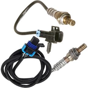 1 Pair Upper and Lower O2 Sensors Compatible with Chevy Cavalier 2.2L,for Pontiac Sunfire 2.2L 2002-2005,Replaces#234-4646 234-4108,Set of 2pcs