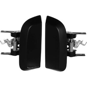 ACROPIX 2pcs Rear Door Outer Handle Left Right 82607-EA502 82606-EA502 for Nissan Pathfinder R51 2005-2012