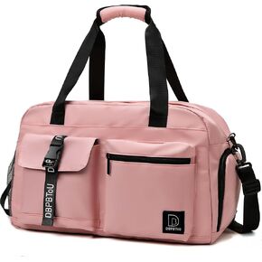 Gym Bag for Women Men, Duffle Bag for Travel Carry on Bag, Travel Bag Gym Bag with Shoe Compartment, Fitness Travel Dance Bag (green)