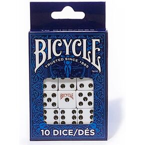 Bicycle Dice 10 Die Package (Pack of 6)