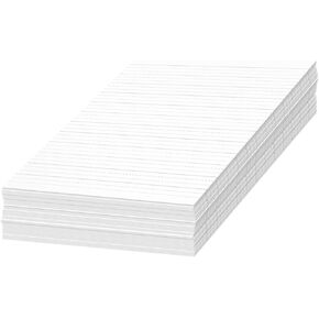 Skip A Line Paper- Writing Paper On 20Lb. 100 Papers per pack (10 1/2 x 8)