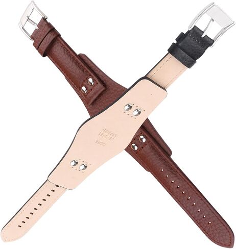 Leather 22mm men Watch Bands Compatible Fit for Fossil CH2564 CH2565 CH2573 CH2574 CH2587 CH2592 Replacement Silicone Watch Strap Wirstband Bracelet For Men and Women in Saudi Arabia