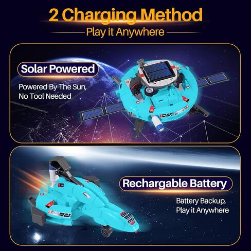 STEM Projects for Kids Age 8-12, Science Kits for Boys, Solar Robot Space Toys Gifts for 8-14 Year Old Teen Boys Girls, 120Pcs Building Experiments Robots for Teenage Ages 9 10 11 12. in Saudi Arabia