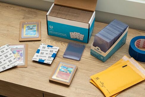 Phalanx - Graded Trading Card Shipping Protector, Precut Cardboard Card Protector for Trading Card Packaging, Card Protectors for Shipping, Rigid Mailers 4 x 6 inches, 100 ct in Kuwait