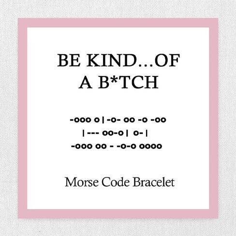 Be Kind Morse Code Bracelet For Women, Adjustable White Natural Stone Amethyst Beading Inspirational Bracelets With Hidden Message Fashion Motivational Gift Jewelry in Saudi Arabia