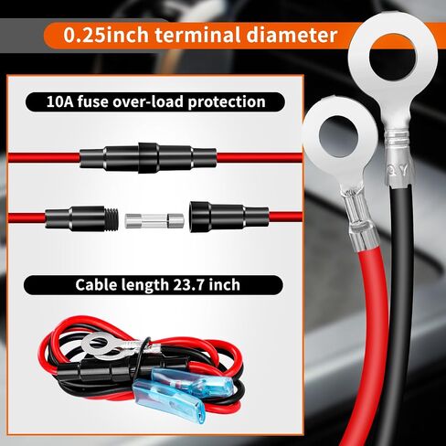 Rocker Switch USB Type C Charger with 2024 New Updated Ammeter and Voltmeter Universal Fits Rocker Switch Panel 12V 24V Dual USB Charging Port for RV Cars Marine Boats ATVs Trailers in Kuwait