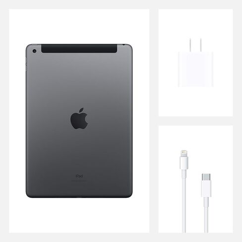 Apple 2020 iPad 10.2-inch, WiFi, 32GB - Silver (Renewed Premium) in Kuwait