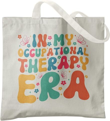Occupational Therapist Gifts,OT Gifts, Occupational Therapist Canvas Tote Bags for Women, Reusable Grocery Bags in Saudi Arabia
