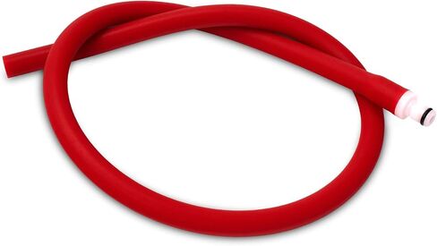 LeLuv Clear Hose and 1/4 inch Barbed Male Fitting for Vacuum Pumps 24 inch Length Collapse-Resistant in Saudi Arabia