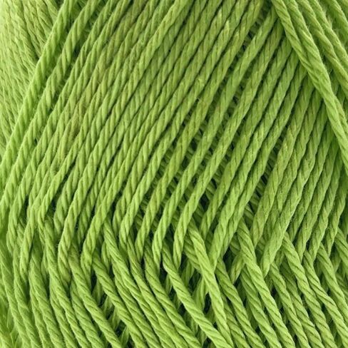 Sensy Calinia Yarn,%100 Mercerized Giza Cotton Yarn, Amigurumi Yarn, 134 Yards, Gauge 2 Fine (Purple) in Kuwait