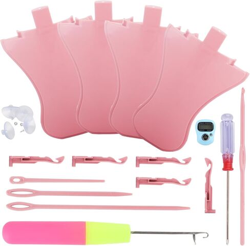 Coopay Knitting Machine Accessories Replacement Set, 27PCS Knitting Machine Replacement Parts Compatible with Sentro 48 Needles Knitting Machines, Easy-to-Replace Knitting Machine Accessories in Saudi Arabia