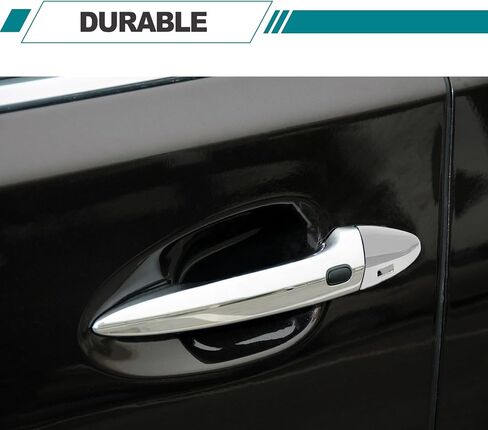 Front Driver Side Ouside Door Handle Key Cap, Exterior Key Hole Trim Compatible with Lexus ES350 2007-2012 LS460 2007-2017 LS600hl 2008-2016 69218-33010 (Silver) in Saudi Arabia