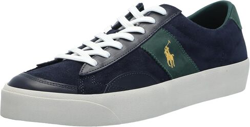 POLO RALPH LAUREN Men's Sayer Leather-Suede Sneaker in Saudi Arabia